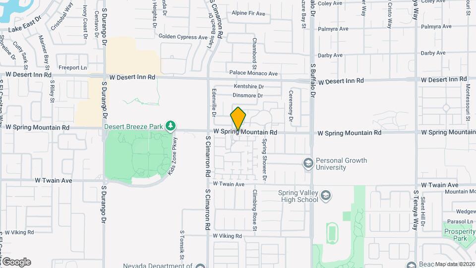 8070 Arcadian Ln Map and Location Details