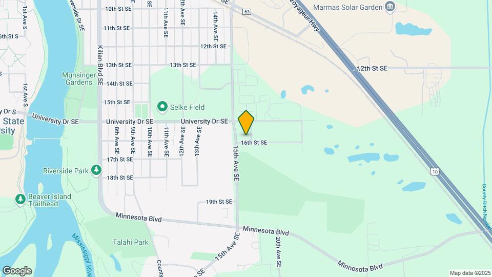 1525 16th Ave SE Mapa y Detalles de la Ubicación