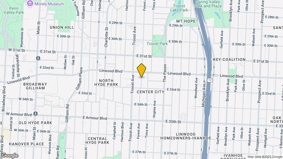 Rosewood Apartments Map and Location Details