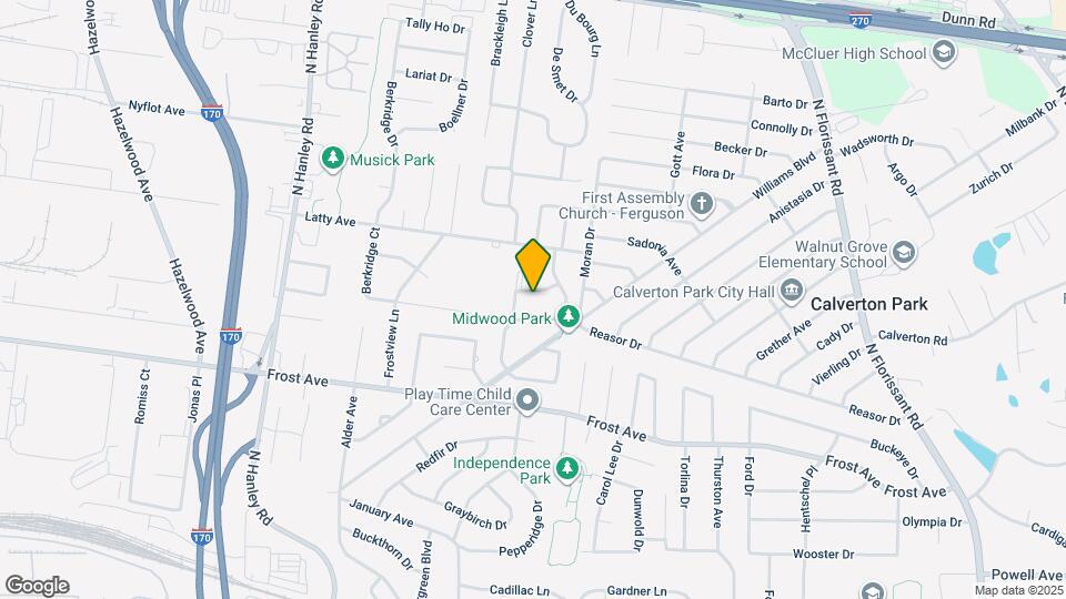 8318 Sagewood Ln Map and Location Details