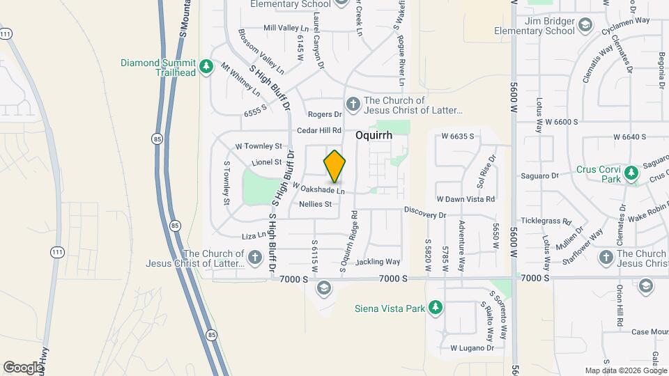 6762 S Wakefield Way Mapa y Detalles de la Ubicación