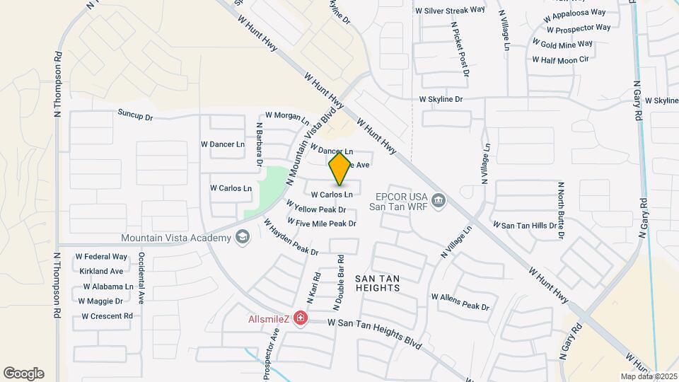 3146 W Carlos Ln Map and Location Details