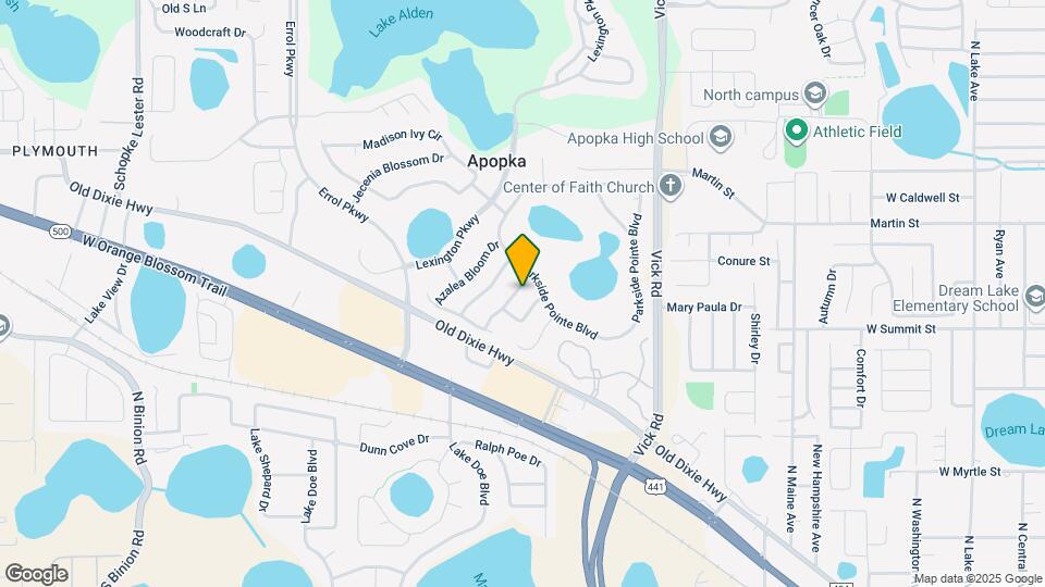 553 Hiawatha Palm Pl Map and Location Details