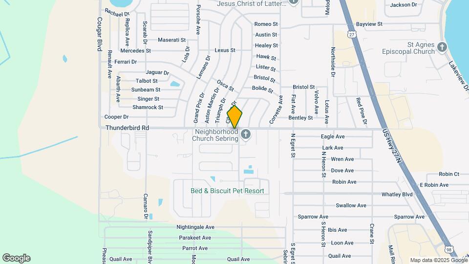 603 Manor Cir Map and Location Details