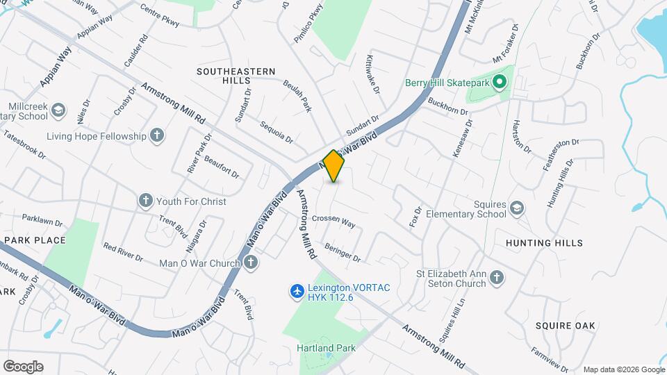 3469 Colonnade Dr Map and Location Details