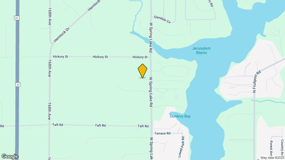 18677 W Spring Lake Rd Map and Location Details