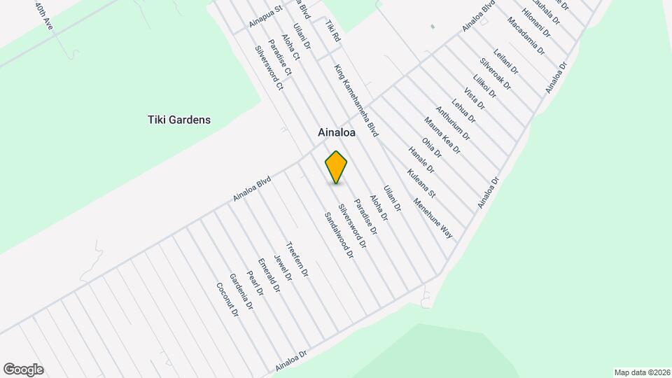 16-2067 Silversword Dr, Unit A Mapa y Detalles de la Ubicación