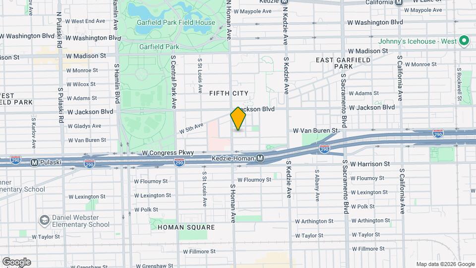 3348 W Van Buren St, Unit 1 Mapa y Detalles de la Ubicación