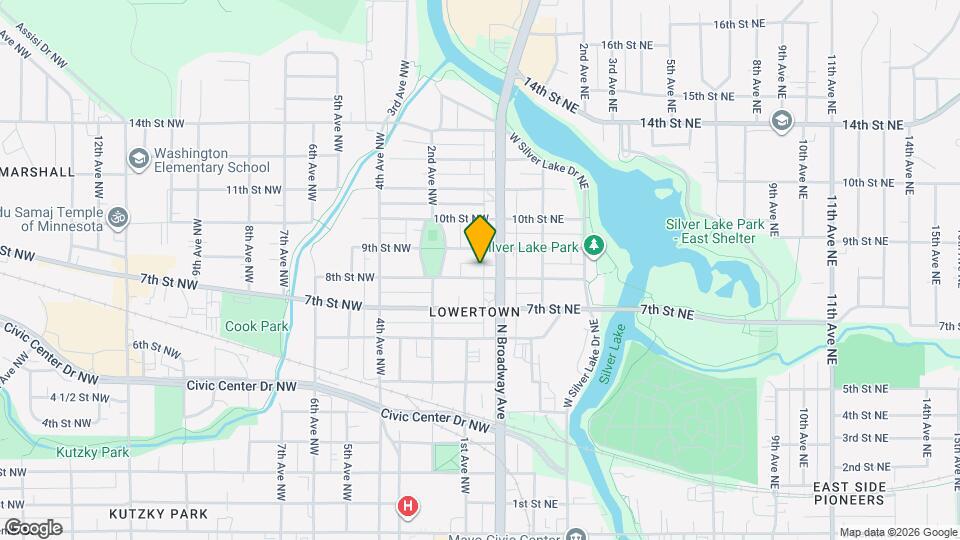 15 8th St NW Map and Location Details