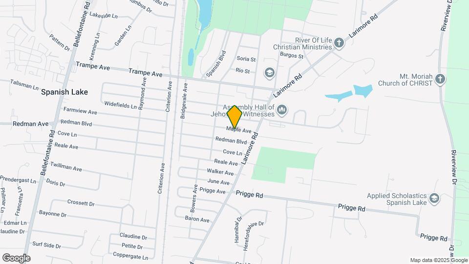 1128 Maple Ave Map and Location Details