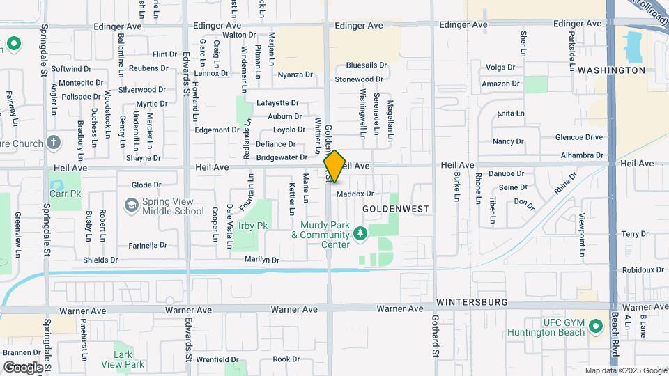 16572 Goldenwest St Map and Location Details