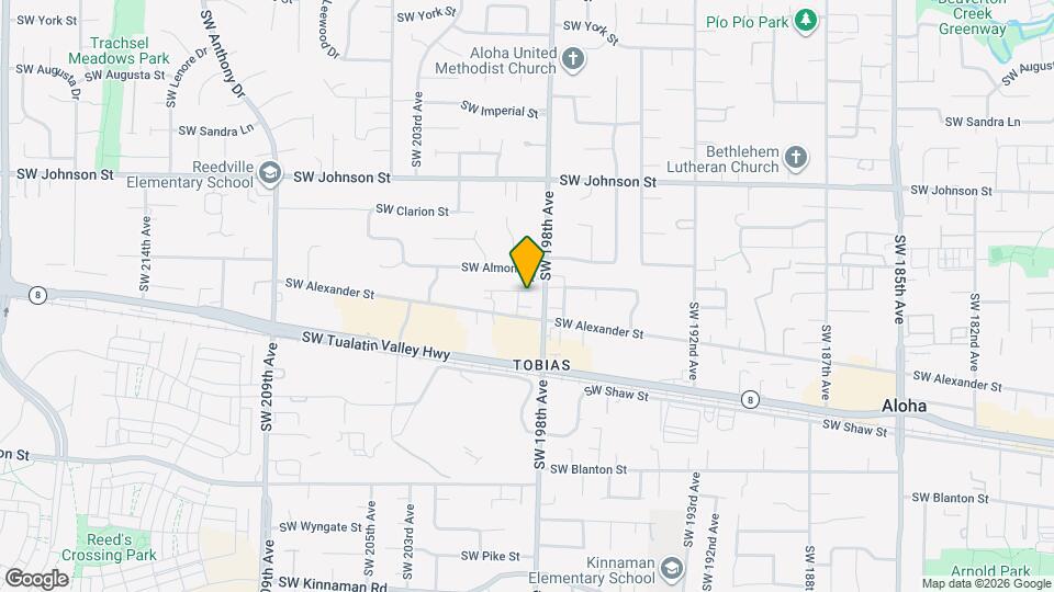 19878 SW Kendall Ln Mapa y Detalles de la Ubicación