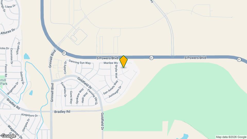 4561 Keagster Dr Map and Location Details