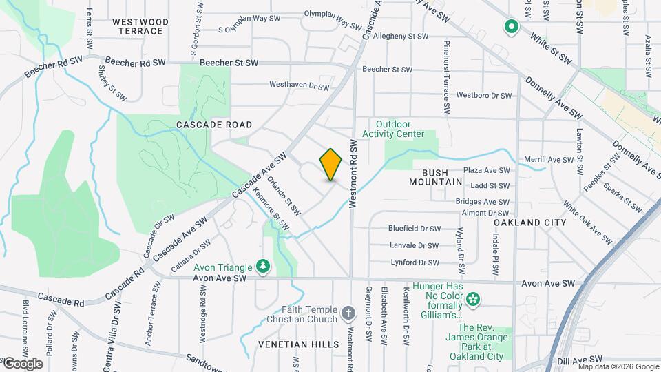 1550 Mayflower Ave SW, Unit Whole House Mapa y Detalles de la Ubicación
