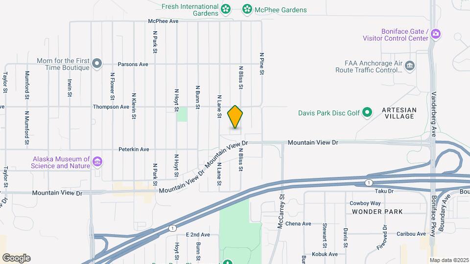 330 N Bliss St Map and Location Details