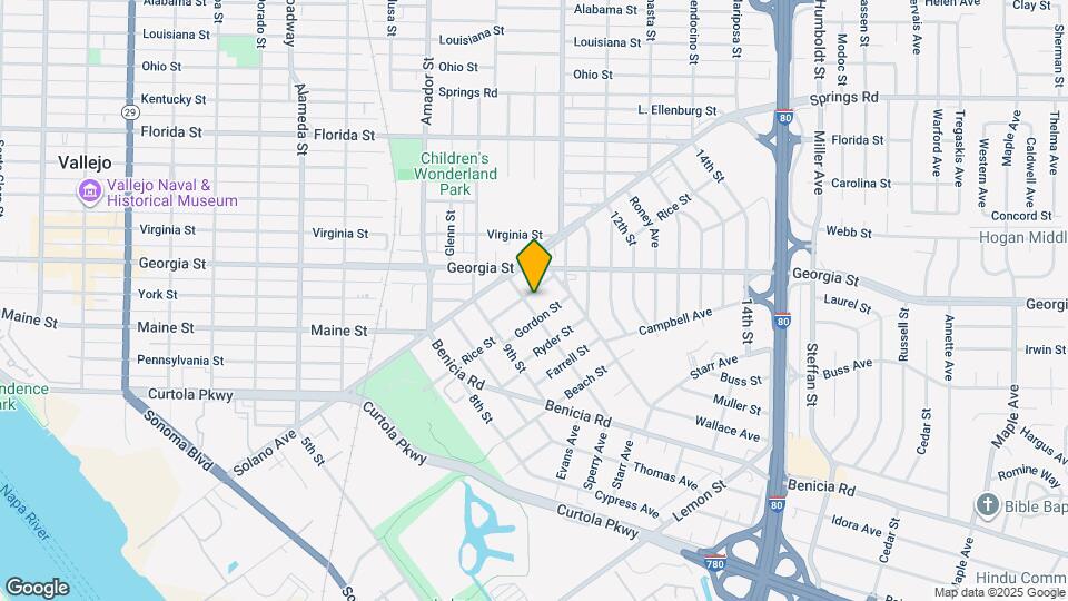 1509 Rice St Map and Location Details
