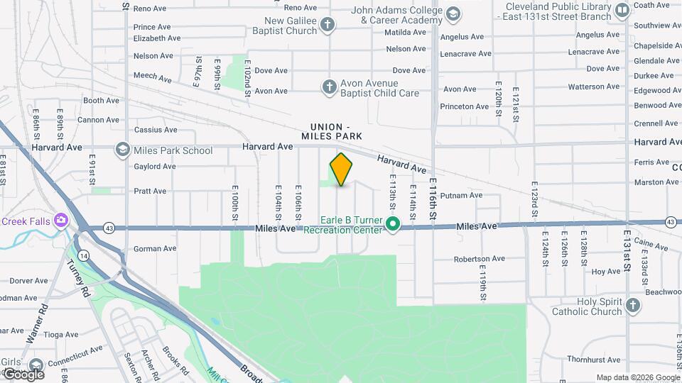 4125 E 110th St Map and Location Details