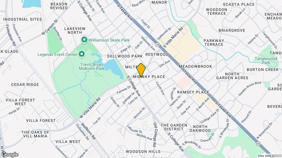 201 Elm Ave Map and Location Details