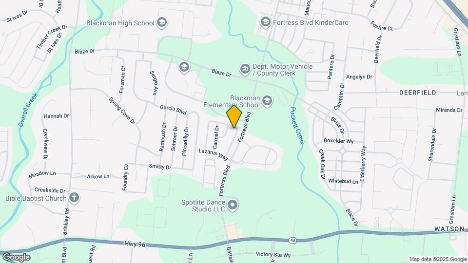 437 Bethany Cir Map and Location Details