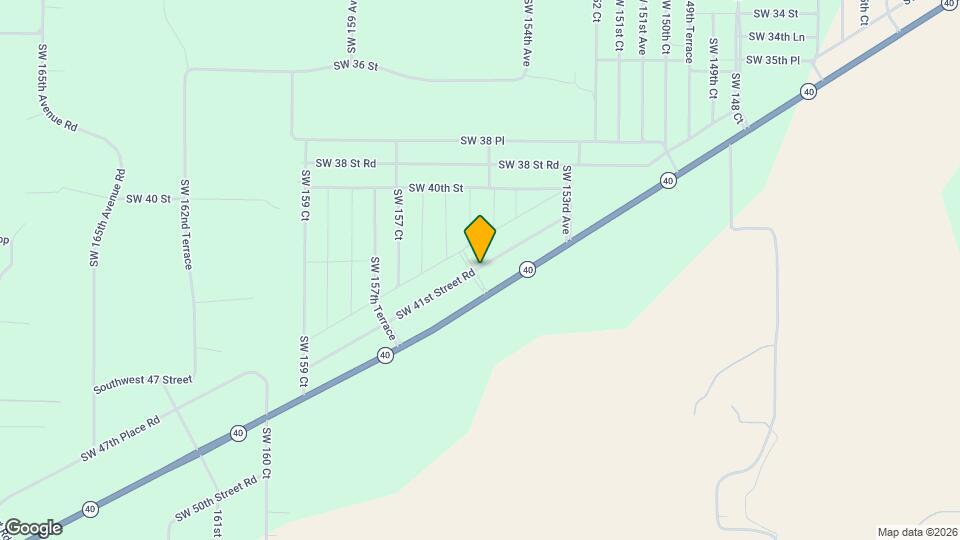 15544 SW 41st Street Rd Map and Location Details