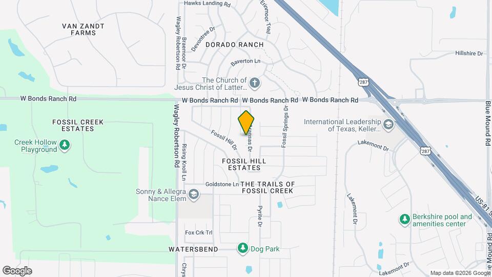 10505 Braewood Dr Map and Location Details