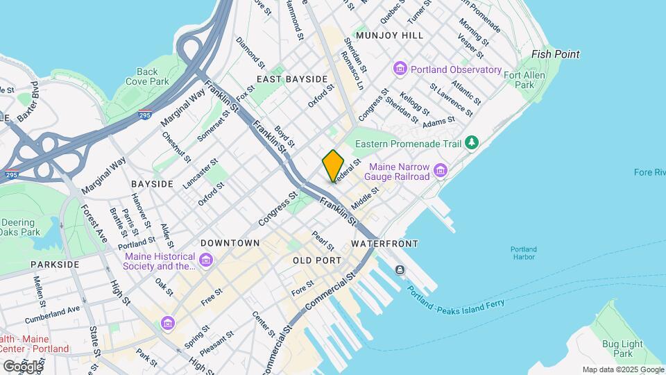 96 Federal St Mapa y Detalles de la Ubicación