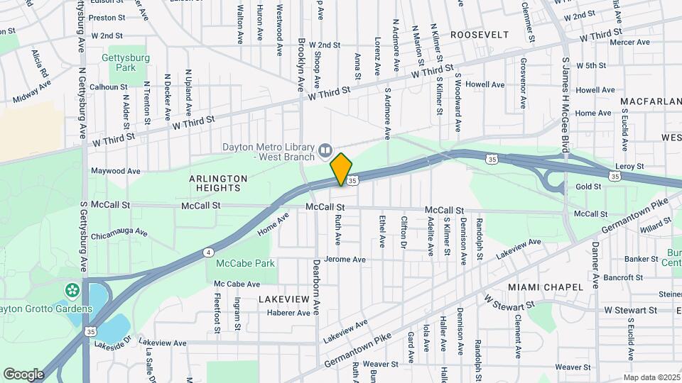 2646 Home Ave Map and Location Details