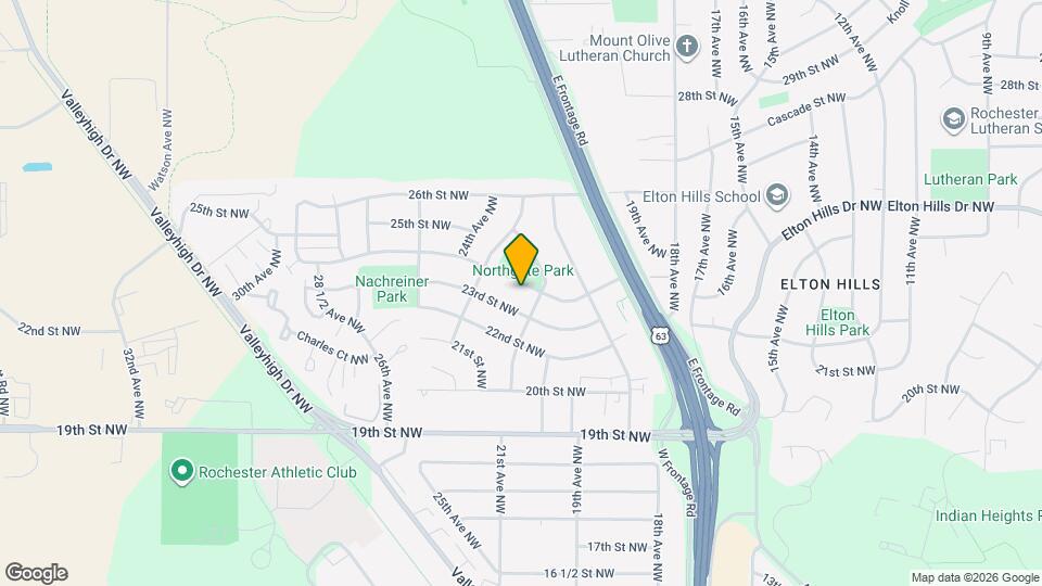 2114 24th St NW Map and Location Details