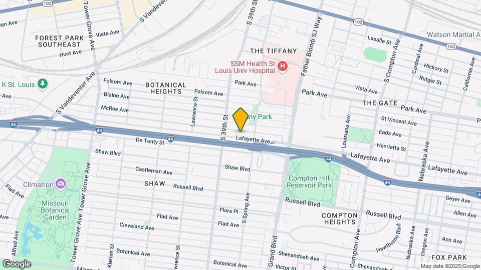 3831 Lafayette Ave Map and Location Details