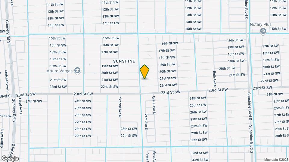 3615 21st St SW Map and Location Details