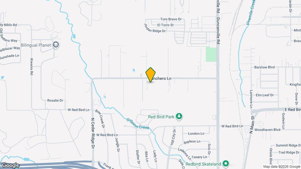 5544 Ranchero Ln Map and Location Details