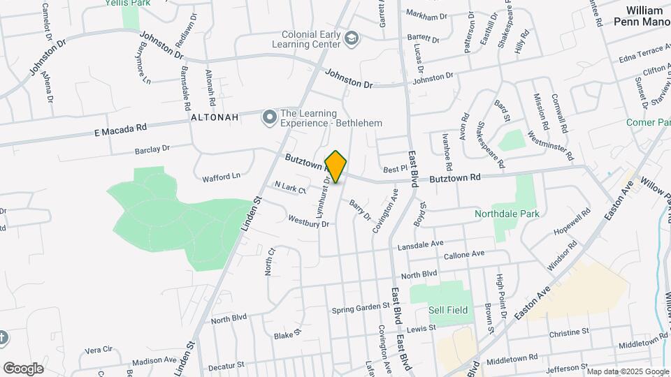 2769 West Blvd Mapa y Detalles de la Ubicación