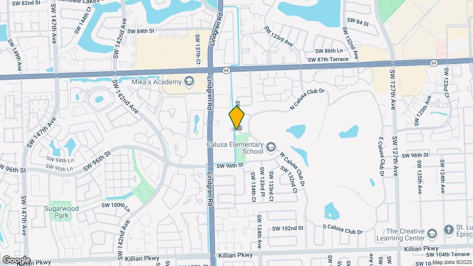 9260 SW 134th Pl Map and Location Details