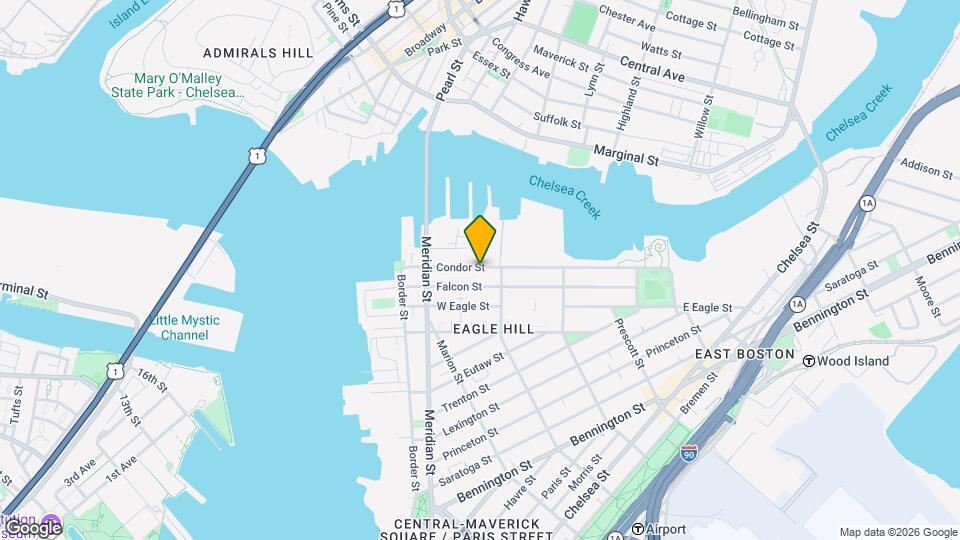 87 Condor St Map and Location Details