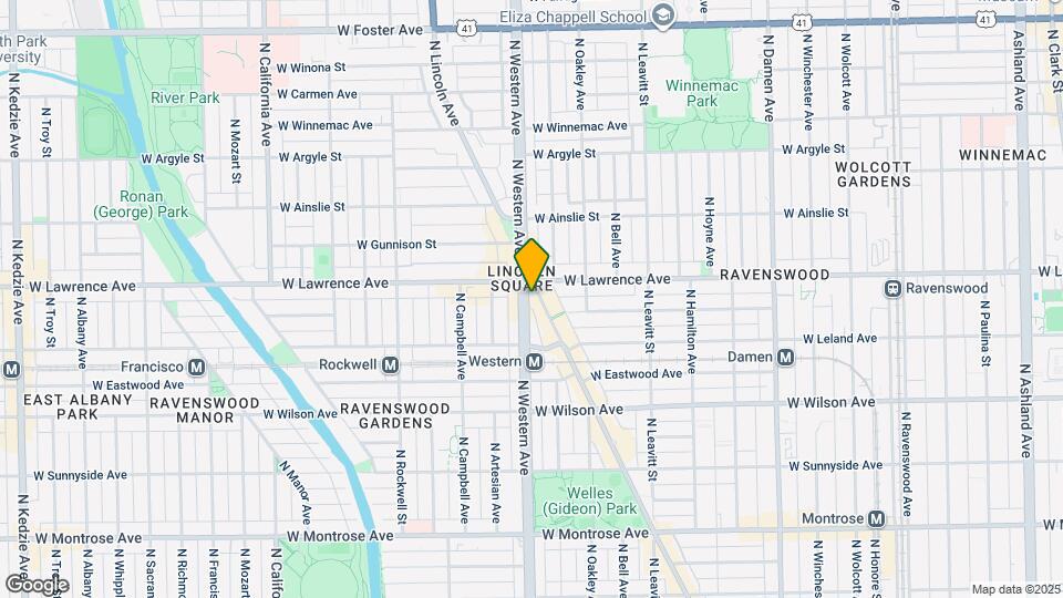 4749 N Western Ave, Unit 205 Map and Location Details