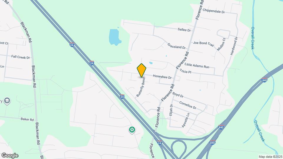 2967 Butterfly Bnd Mapa y Detalles de la Ubicación