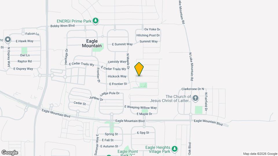 2294 E Buckskin Way Map and Location Details