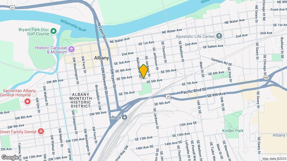 417 SE 6th Ave Map and Location Details