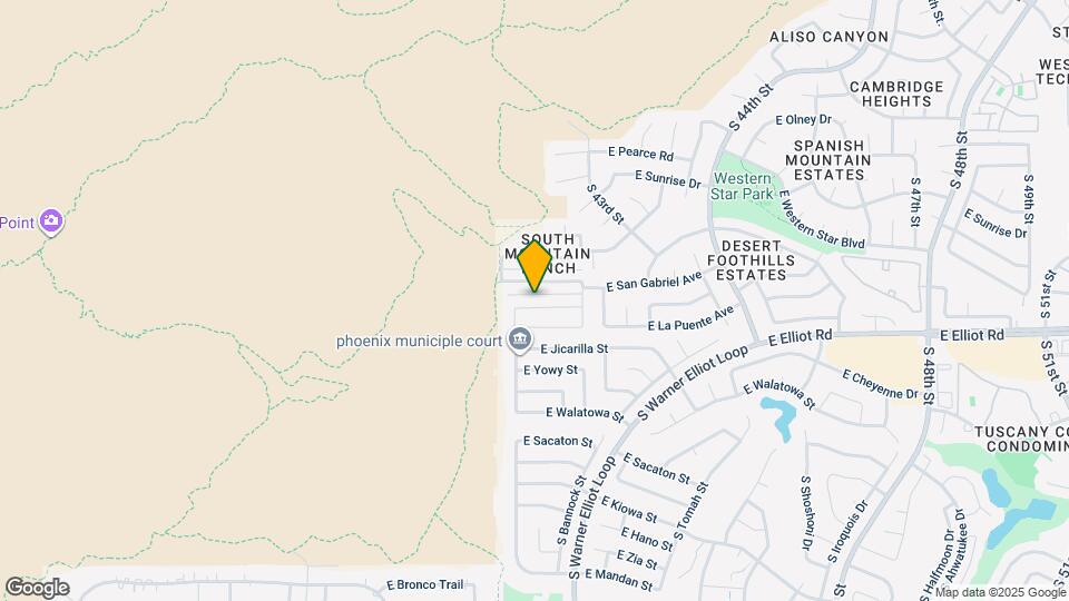 4038 E Alta Mesa Ave Map and Location Details