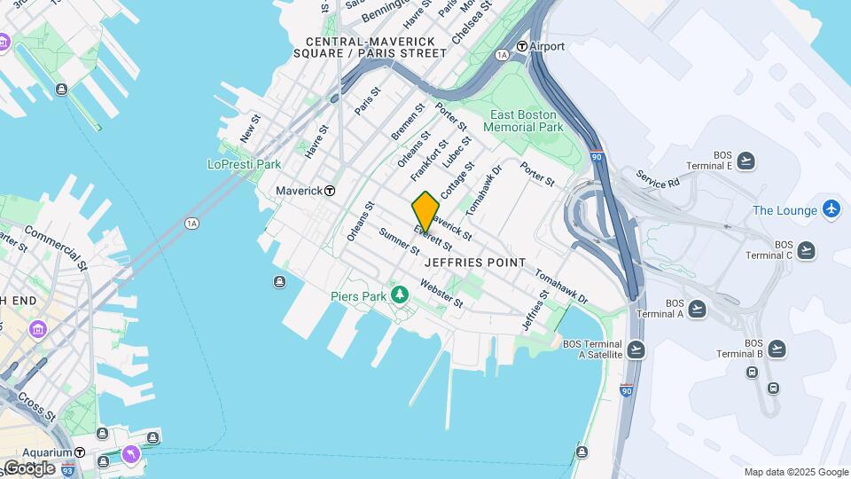 75 Everett St, Unit #2 Mapa y Detalles de la Ubicación
