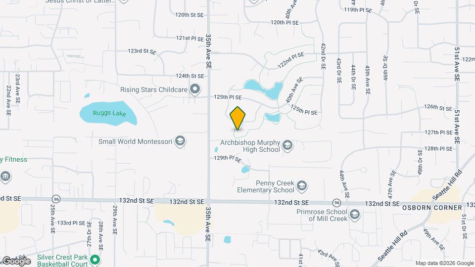 12724 37th Ave SE Map and Location Details