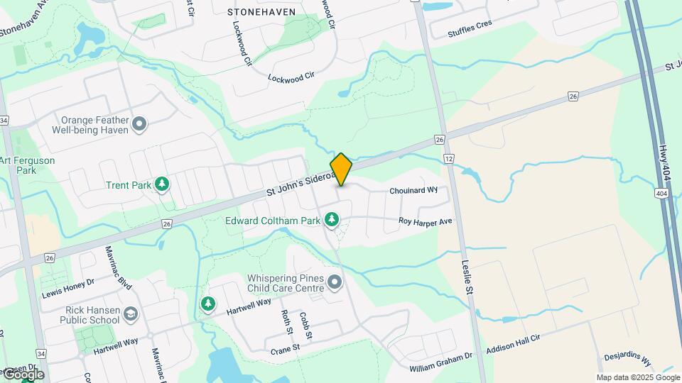 19 Chouinard Wy Map and Location Details