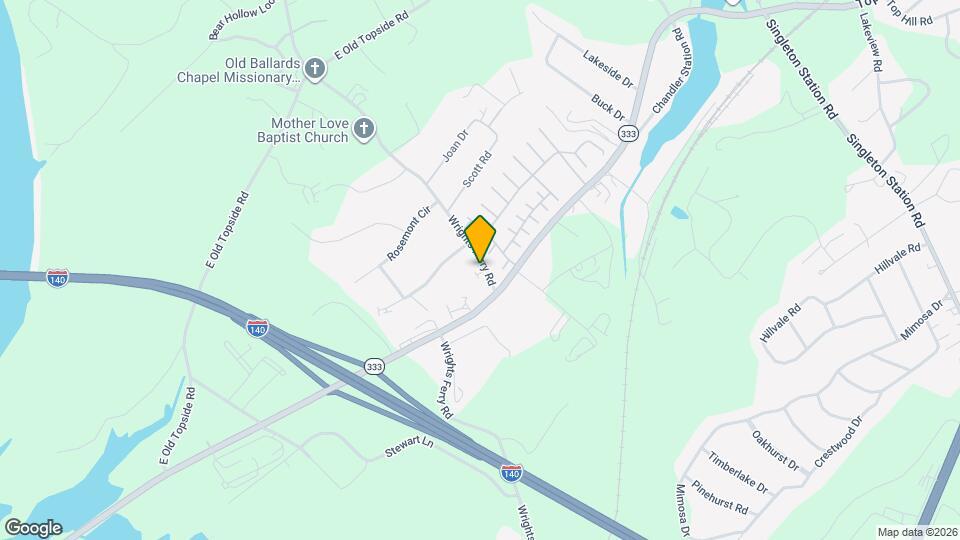 3615 Wrights Ferry Rd Mapa y Detalles de la Ubicación