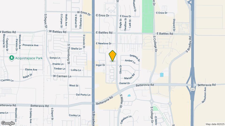 321 Inger Dr Map and Location Details