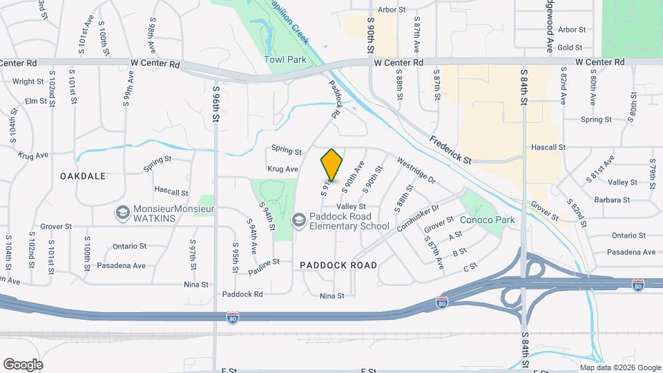 3309 S 91st St Map and Location Details