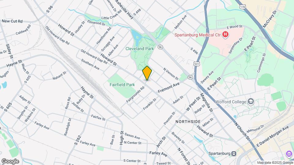 795 Howard St Map and Location Details