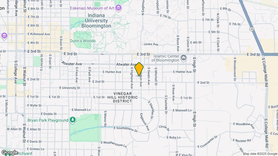 520 S Eagleson Ave Map and Location Details