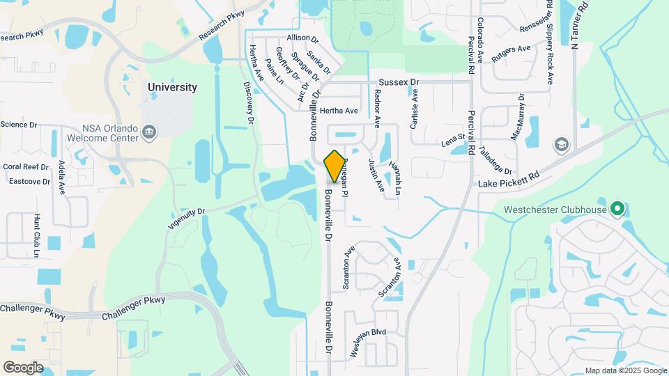 2303 Bonneville Dr Map and Location Details