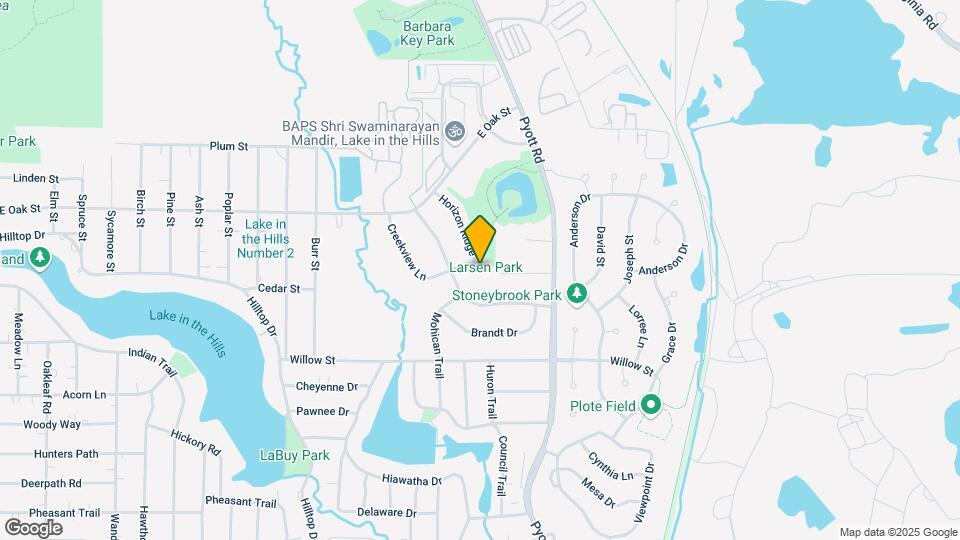 852 Creekview Ln Map and Location Details