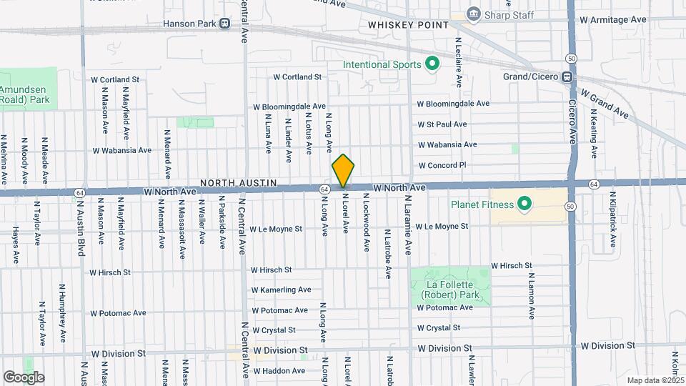 5343 W North Ave Map and Location Details